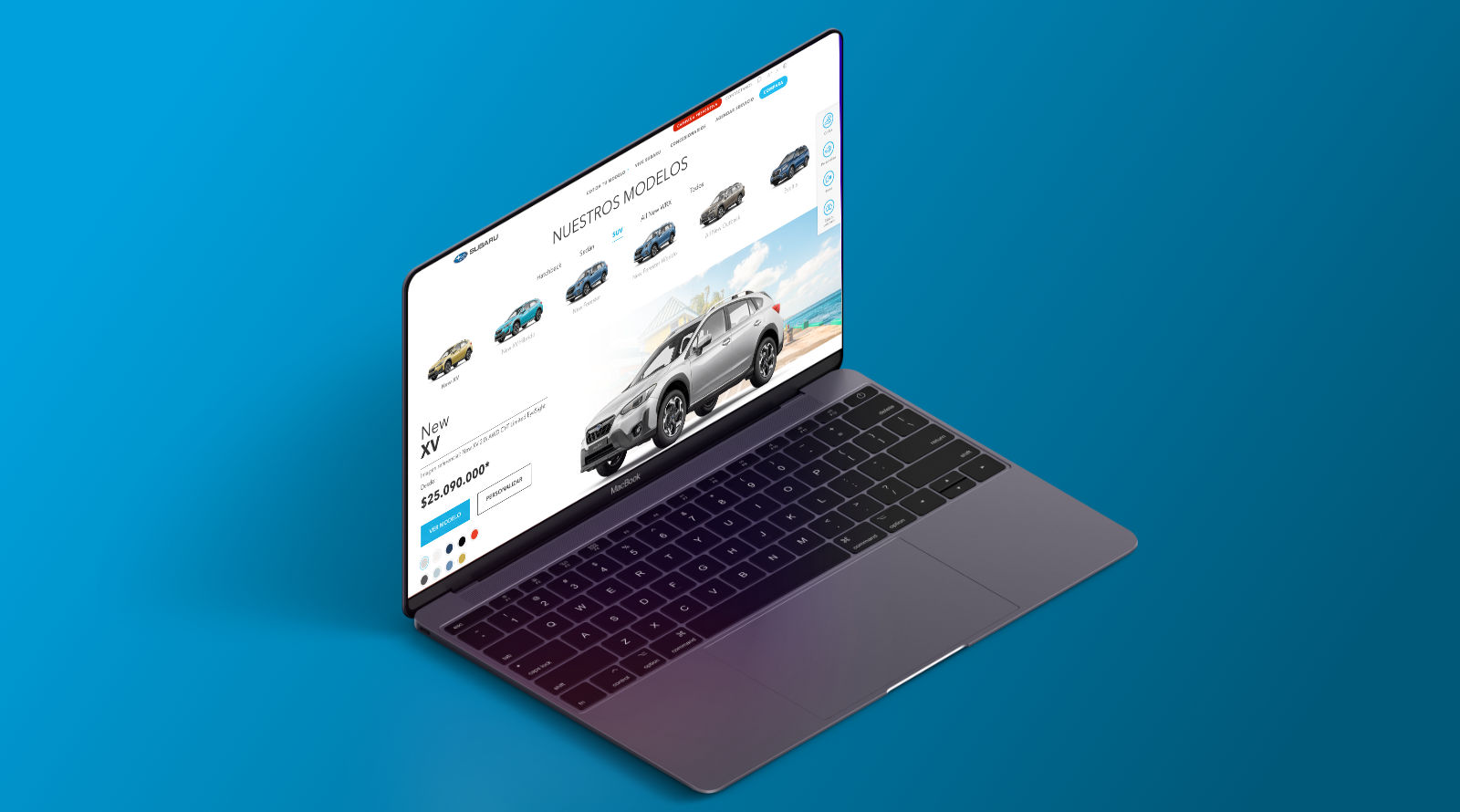 Personaliza y compra tu nuevo auto online