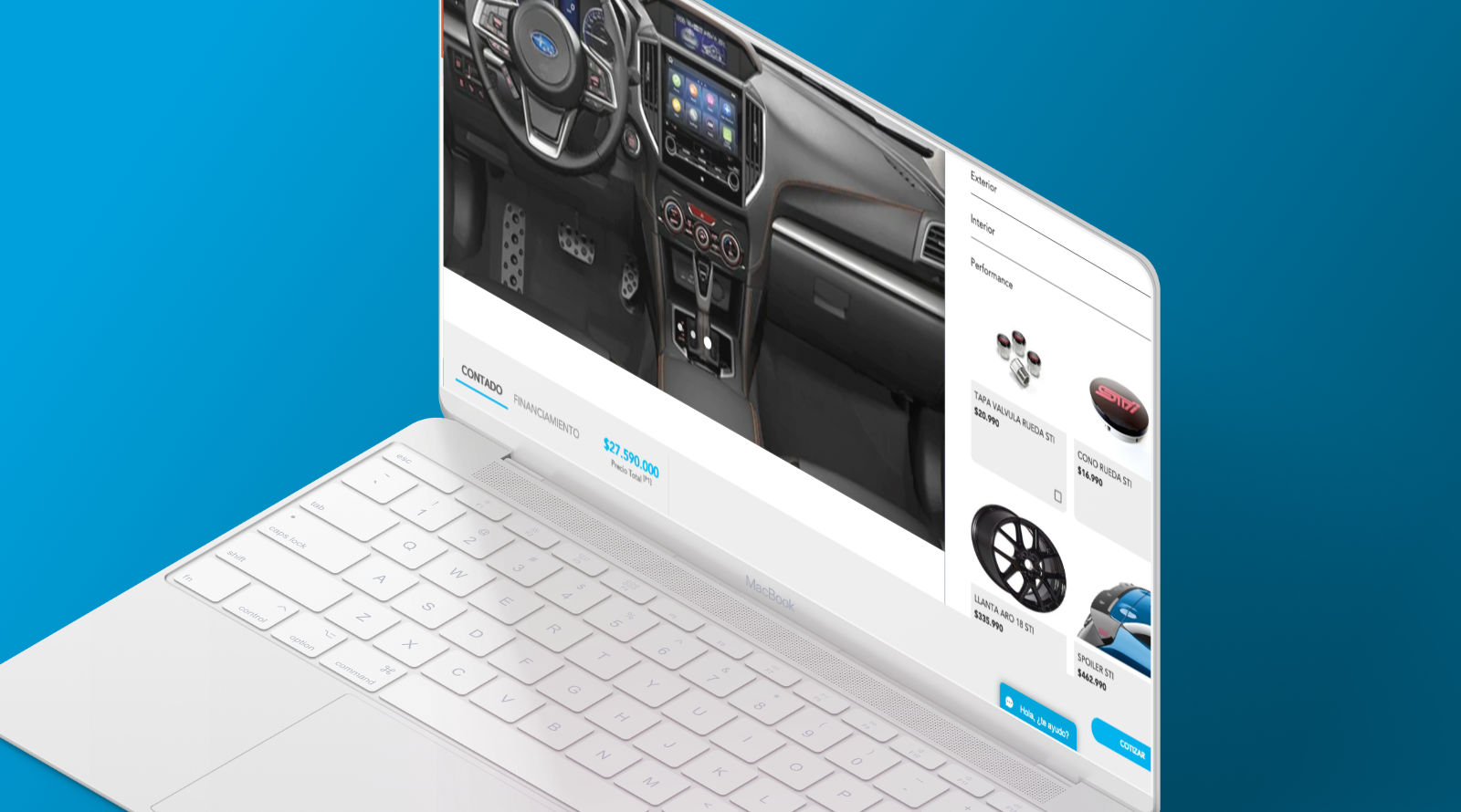 Personaliza y compra tu nuevo auto online