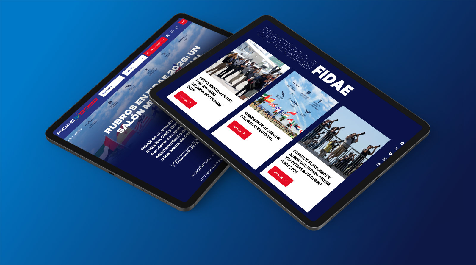 Fidae: Plataforma web para una feria de escala internacional